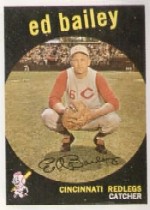 1959 Topps Baseball Cards      210     Ed Bailey WB